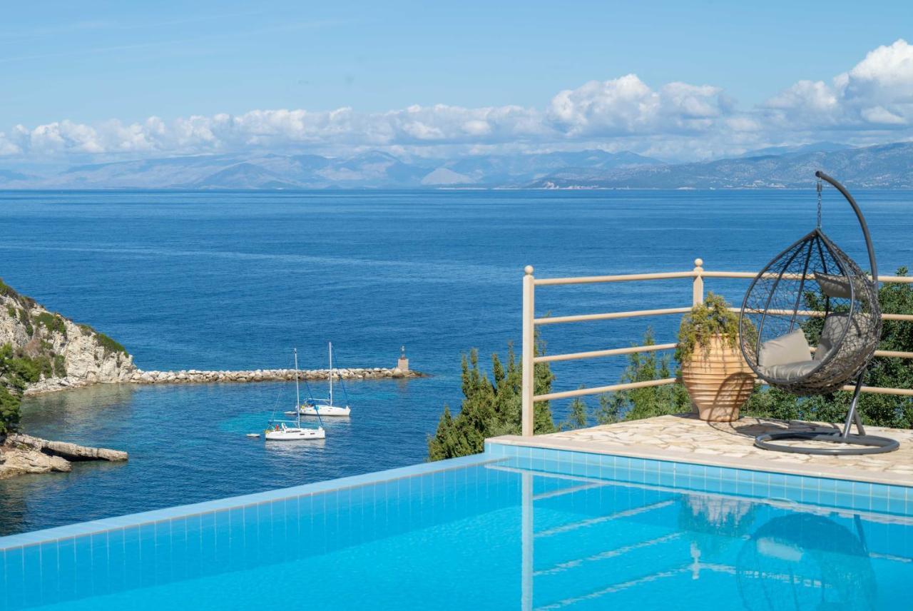 Pangolas Apartments Paxos Longós Extérieur photo