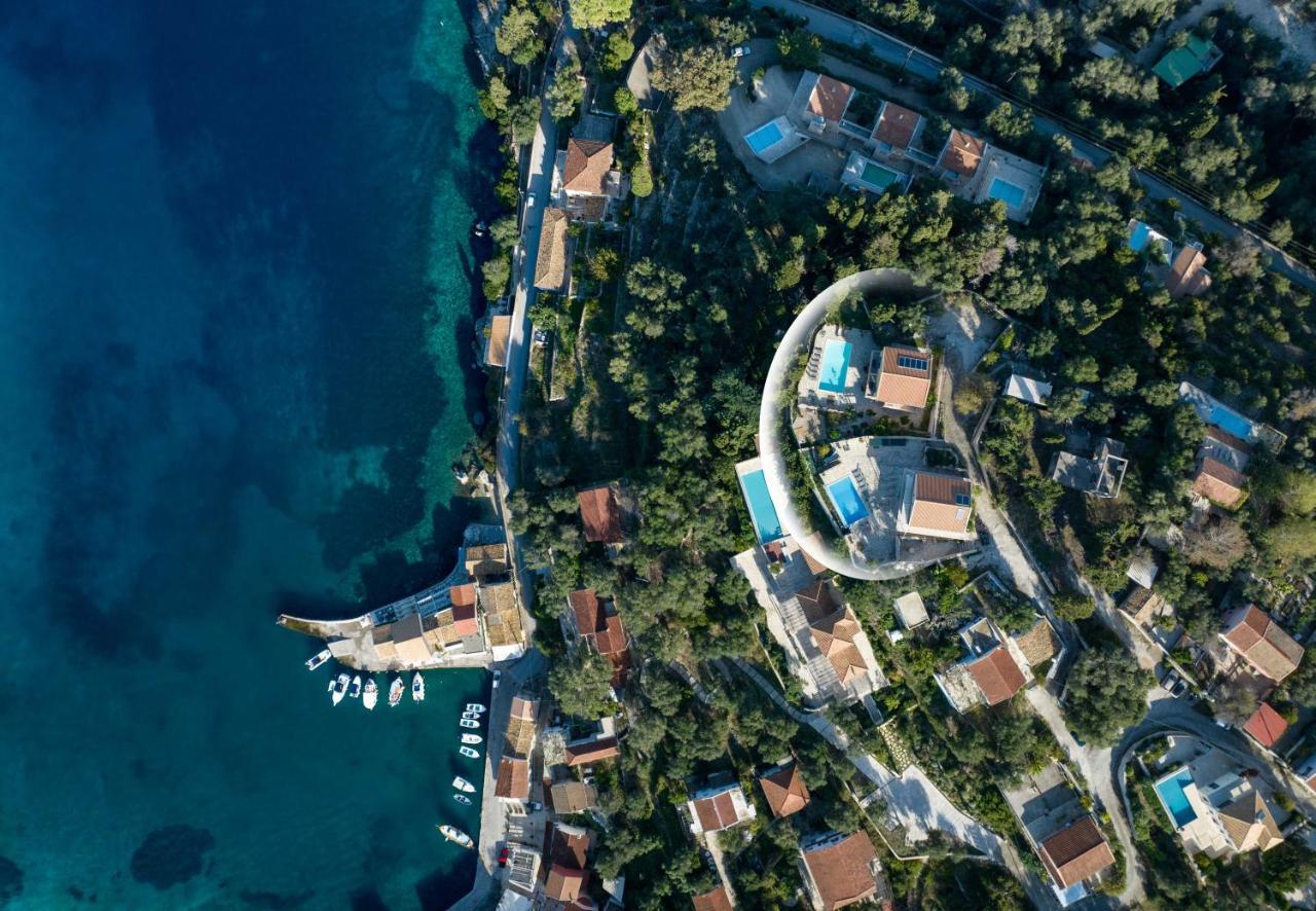 Pangolas Apartments Paxos Longós Extérieur photo