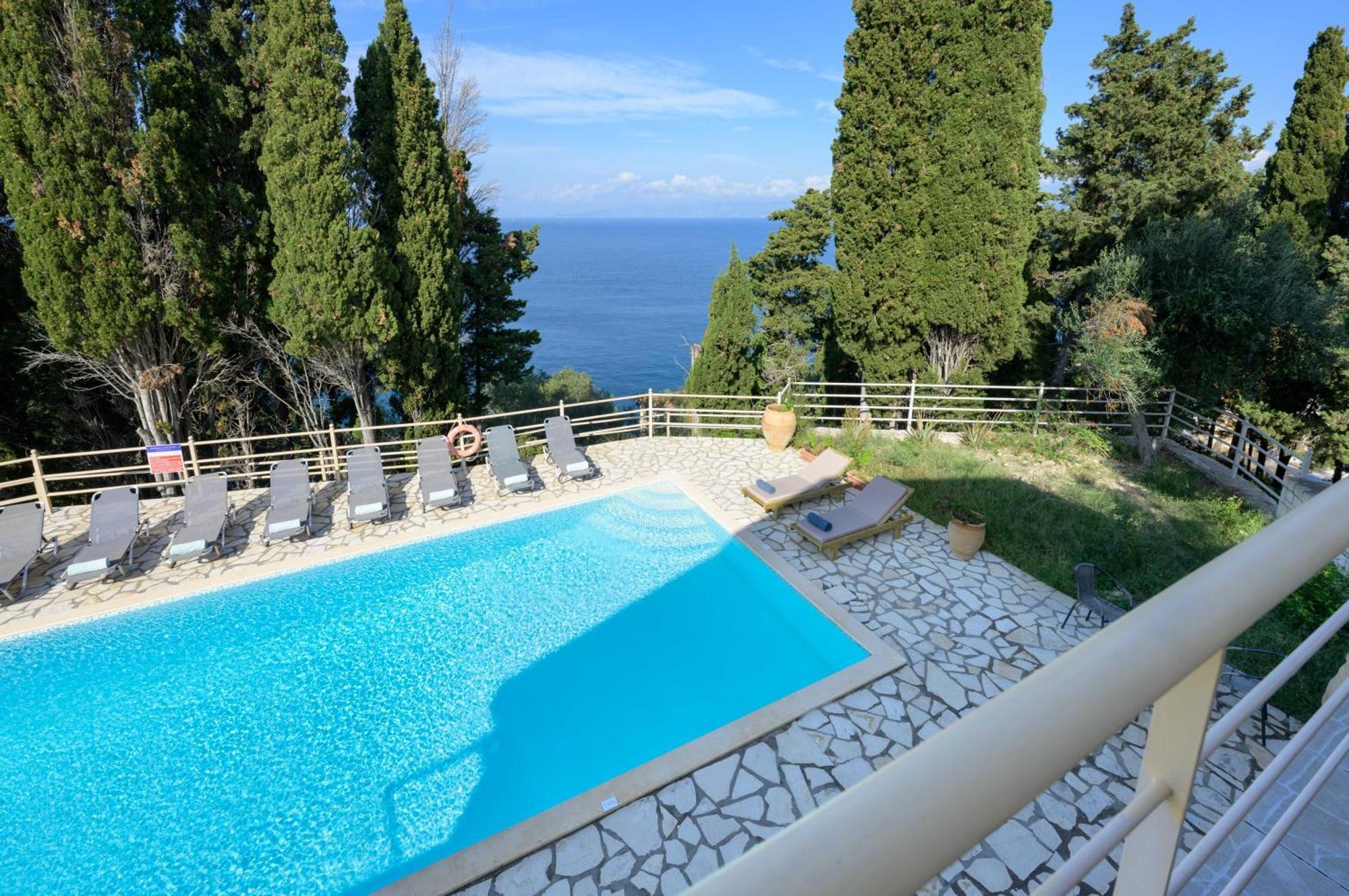 Pangolas Apartments Paxos Longós Extérieur photo