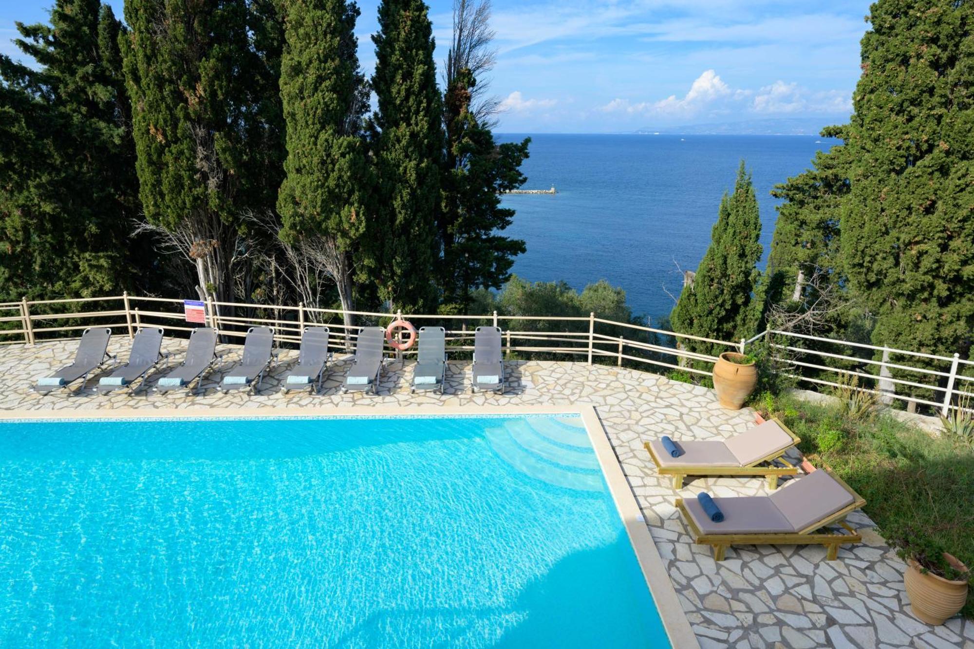 Pangolas Apartments Paxos Longós Extérieur photo