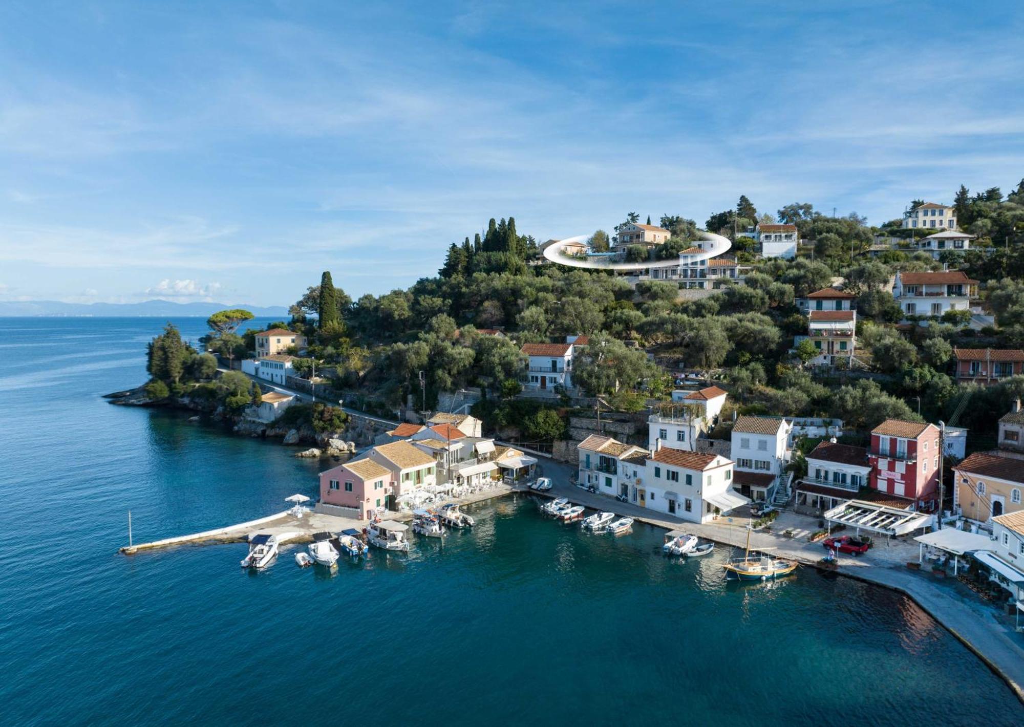 Pangolas Apartments Paxos Longós Extérieur photo